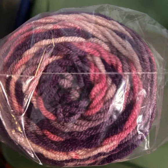 Premier Sweet Fruits - Plum Acrylic Yarn in Pink and Purple - Picture 5 of 5